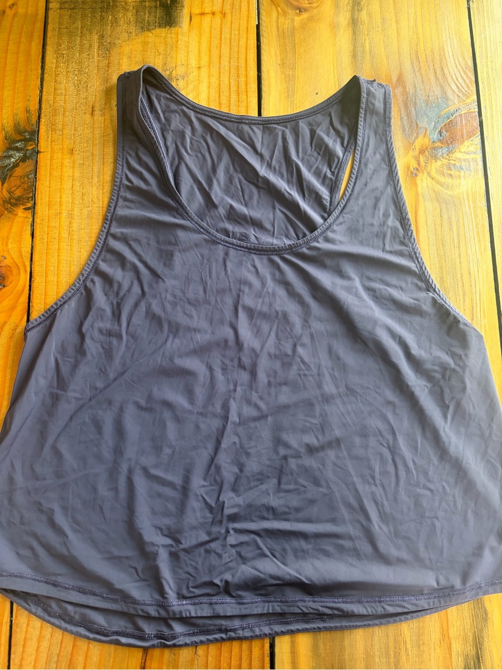 lululemon athletica Women's Muscle Tank - Charcoal Gray
